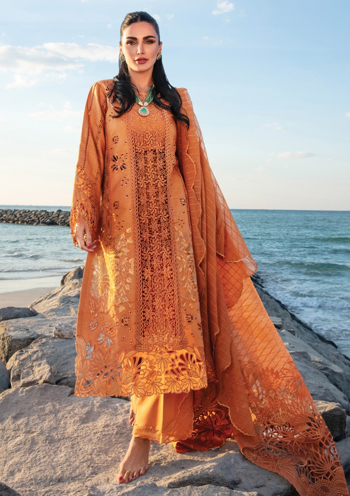 Lawn - Rang Rasiya - Premium - Summer 25 - RR#12 - Zariah