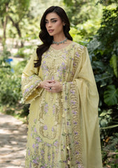 Lawn - Elaf Premium - Luxury 26 - Vol 2 - ELQ#07A - BUTTER YELLOW