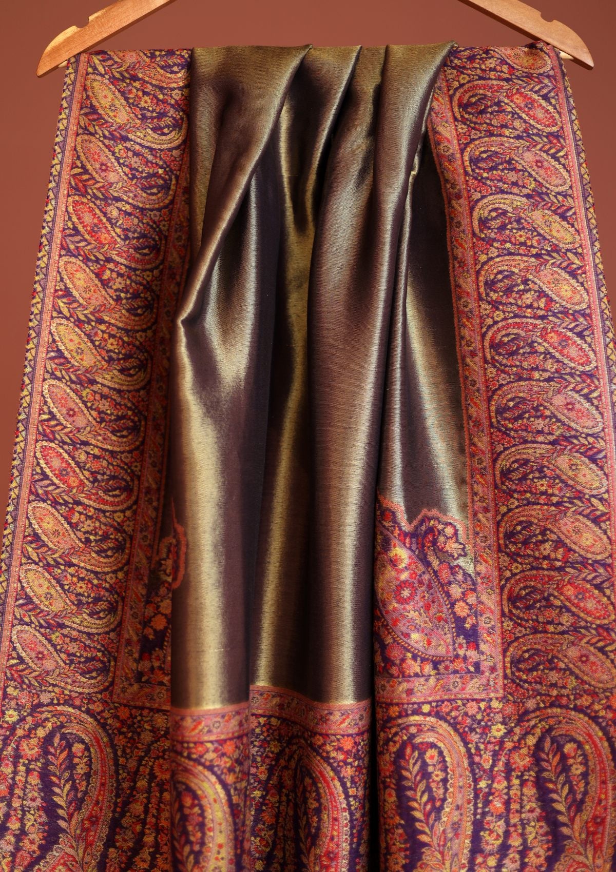 Pashmina Zari Jamawar Shawl D - 20