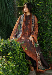 Winter - Asifa & Nabeel - Meraki - Unstitched 25 - Forest Calm