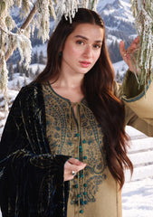 Winter - Rang Rasiya - Carnation Unstitched 26 - RR#06 - Olivine