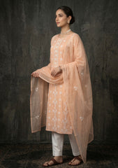 Formals - Riwaj - Fancy 26 -  Thread Work - 2 Pcs - D#03 - Peach