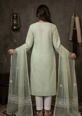 Formals - Riwaj - Fancy 26 -  Ari & Mukesh Work - 2 Pcs - D#01 - A Green
