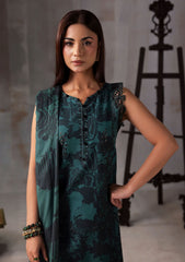 Winter - Raaya - Zinnia Unstitched 26 - EMERALD