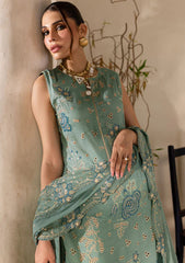 Winter Collection - Marjjan - Orya - MRK-04 B (OLIVE)