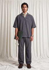 Thai Fine Linen Woven Fabric - Ch Brown