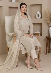 Formals - Riwaj - Fancy Bamber Chiffon - 3 Pcs Suit - CBD#1874 - Skin