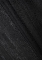 Elite Men Raw Silk Fabric  - Black