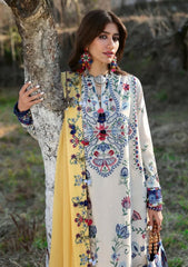 Lawn - Zaha - Unstitched Lawn 25 - KASHUR (ZL25-11 B)