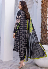 Lawn Collection - Charizma - Zouq Black & White - BWS#07