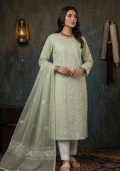 Formals - Riwaj - Fancy 26 -  Ari & Mukesh Work - 2 Pcs - D#01 - A Green