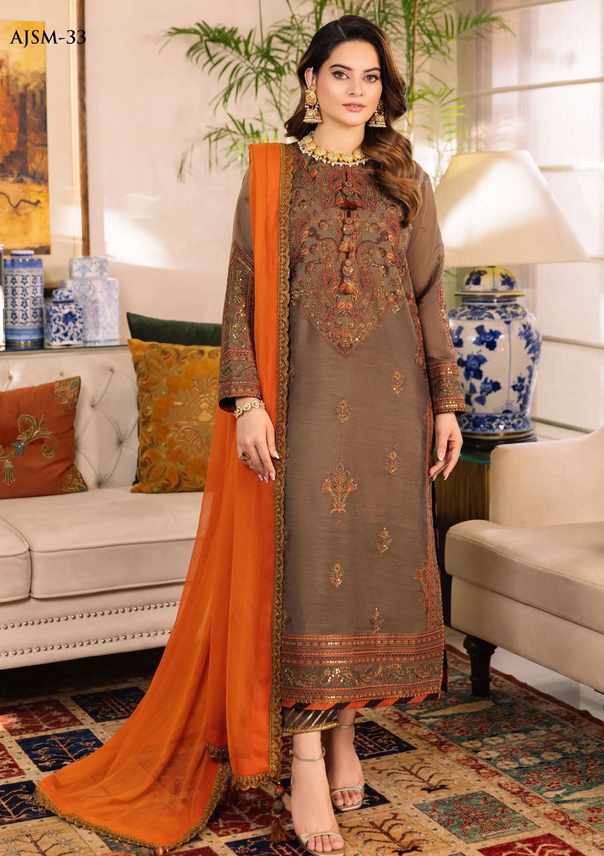 Summer Collection - Asim Jofa - Maahru - AJSM#33