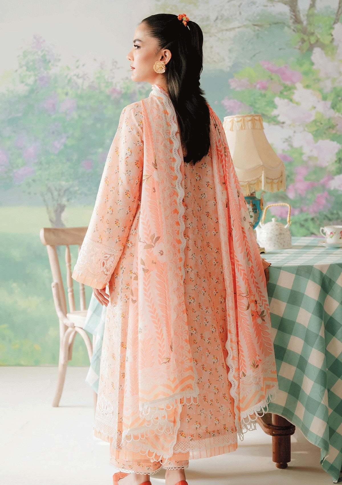 Lawn Collection - Afrozeh - The Floral Charm - AL#10 - Buttercup