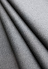 Loro Piana Super 130's Wool Fabric - M Grey