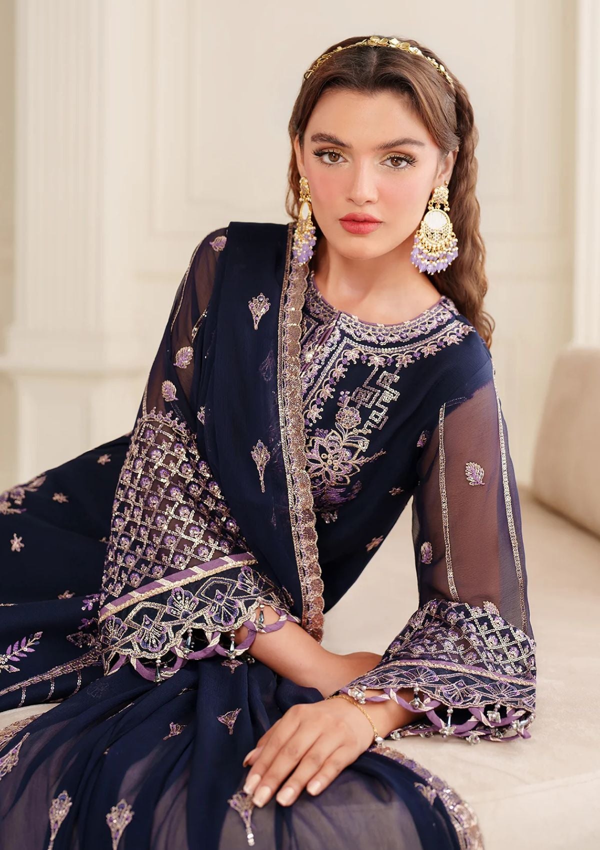 Formal Collection - Alizeh - Dua - Chiffon - ADC24#3027 - Falak