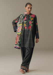 Winter - Coco By Zara Shahjahan - Prints 25 - Drop Five - D#05A - Olive Hour