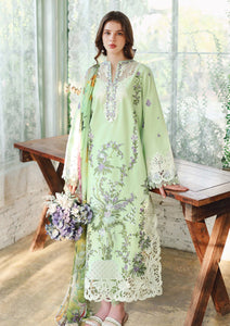 Lawn - Mushq - Hemline Secret Garden 26 - Beyond The Garden Gate - MHS#212 - Verdant Bloom