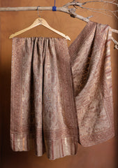 Pashmina Zari Jamawar Shawl D#04 - L Skin