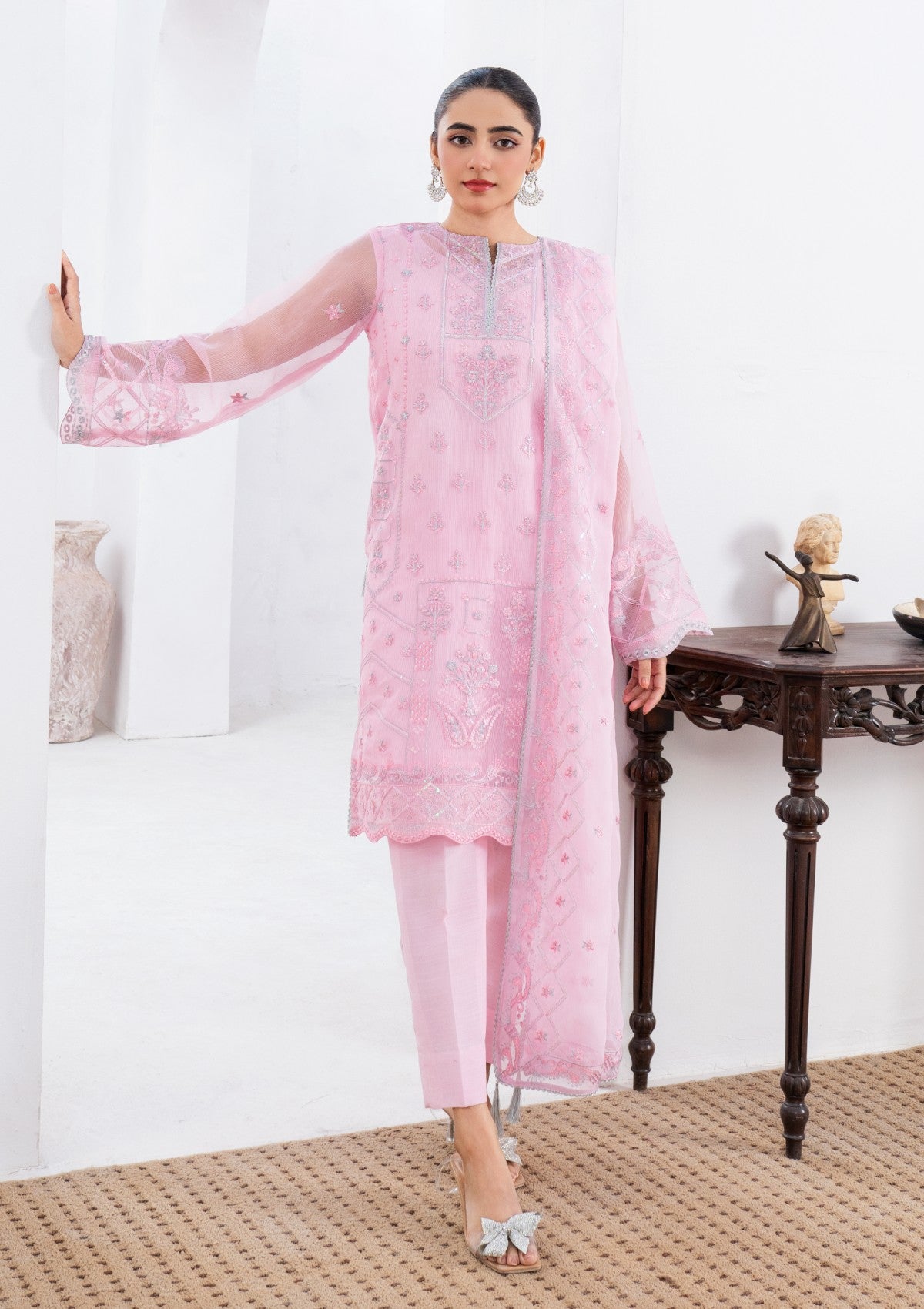 Pret Collection - Fozia Khalid - Rang Mahal Eid Festive - FRM25#05 - Gulab