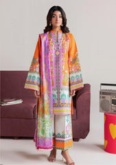 Lawn - Rajbari - Amal 26 - Summer Prints - Drop 1 - D#08