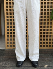 Pret - Moven - Cotton Linen Trouser - White