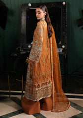 Formals - Elaf Premium - Stardom - Handwork 25 - ESH-09 - SAFFRON