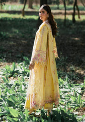 Lawn - Zarizaa - Aura Of Flora - Luxury 26 - HONEY