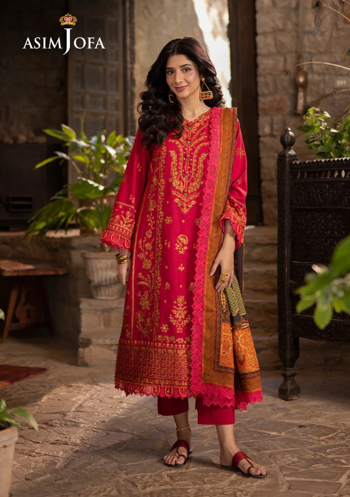 Winter Collection - Asim Jofa - Winter Wardrobe - AJUW-12