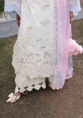 Lawn - Aylin - Luxury Summer 26 - Ivory Rose