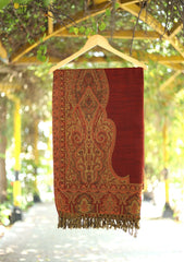Water Wool Jamawar Shawl D - 01 - Multi