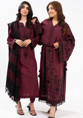 Winter Collection - Al Karam - Unstitched 24 - FW-28-24-MAROON