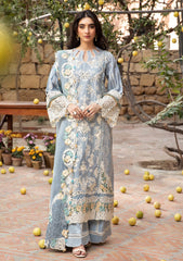 Lawn - Elaf Premium - Luxury Lawn 25 - ELM#7B - Mahveen