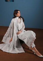 Formal Collection - Zarqash - Lakhnawi - Festive Chiffon - ZQ24#4A - NOOR