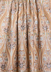 Pashmina Ari Work Jaaldar Scarf D#09 - L Golden