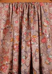 Pashmina Embroidered Jaaldar Shawl D#05 - Skin