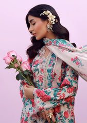 Lawn - Sahar - Mirha 26 - SS1-26-16 - Ivory Bloom