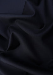 Reda Solid Tropical 130's Wool Fabric - Navy