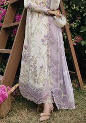 Lawn - Crimson - Tasawar - CT25#5B - LAVENDER FALL