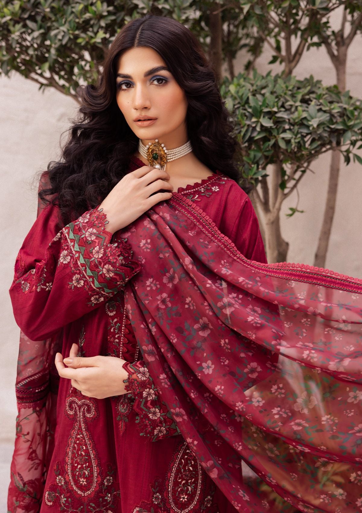 Lawn Collection - Iznik - EMBROIDERED LAWN - IL24#01