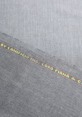 Loro Piana Super 130's Wool Fabric - M Grey