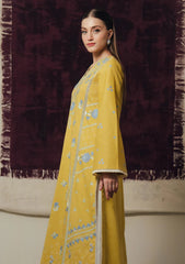 Lawn - Afrozeh - Daybreak - Printed Kari 26 - FWU#0019 - SUNHAZE