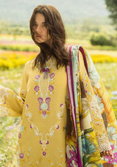 Lawn - Mushq - Hemline - Secret Garden - Faded Sunflower
