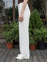Pret - Moven - Cotton Blended Jersey Trouser - White