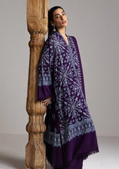 Winter - Zara Shahjahan - Saraab Unstitched 26 D#10 - BANAFSHA