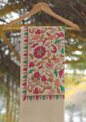 Pashmina Emboridered Shawl D - 170 - SKIN