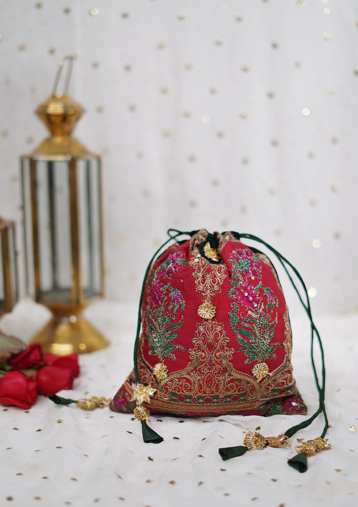 Bags Collection - Sadias Collection - Velvet Potli - D#10