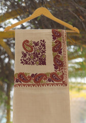 Wool Ari Work Shawl D - 41 - L GOLDEN