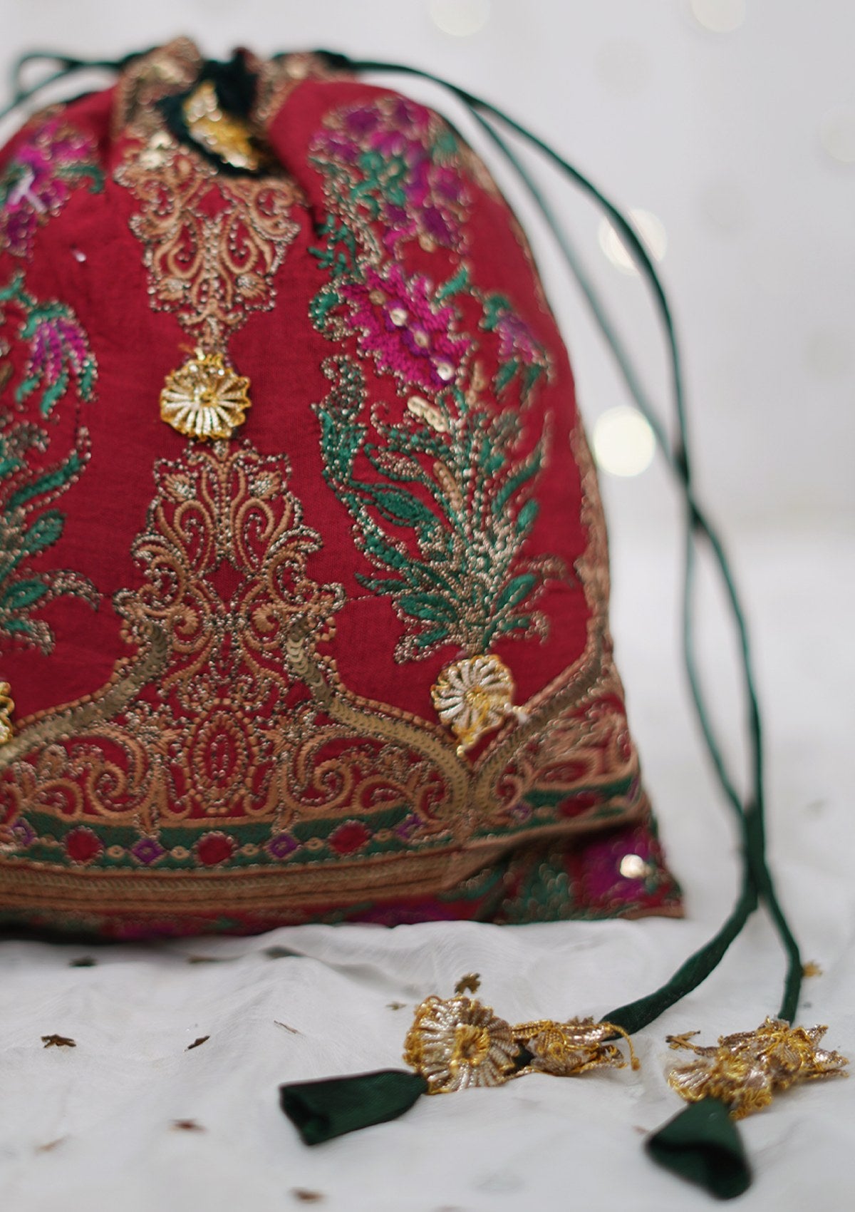 Bags Collection - Sadias Collection - Velvet Potli - D#10