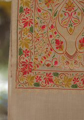 Pashmina Ari Work Shawl D - 140 - D SKIN