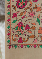 Pashmina Emboridered Shawl D - 170 - SKIN